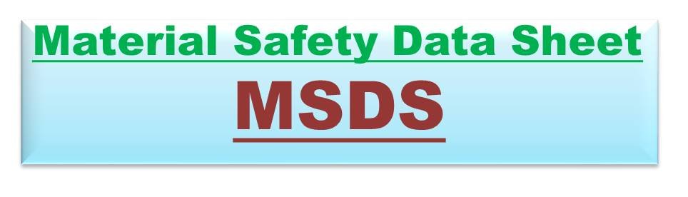Material Safety Data Sheet