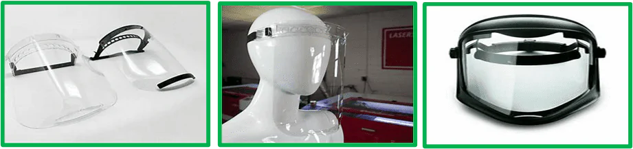 Different types of Face Shields