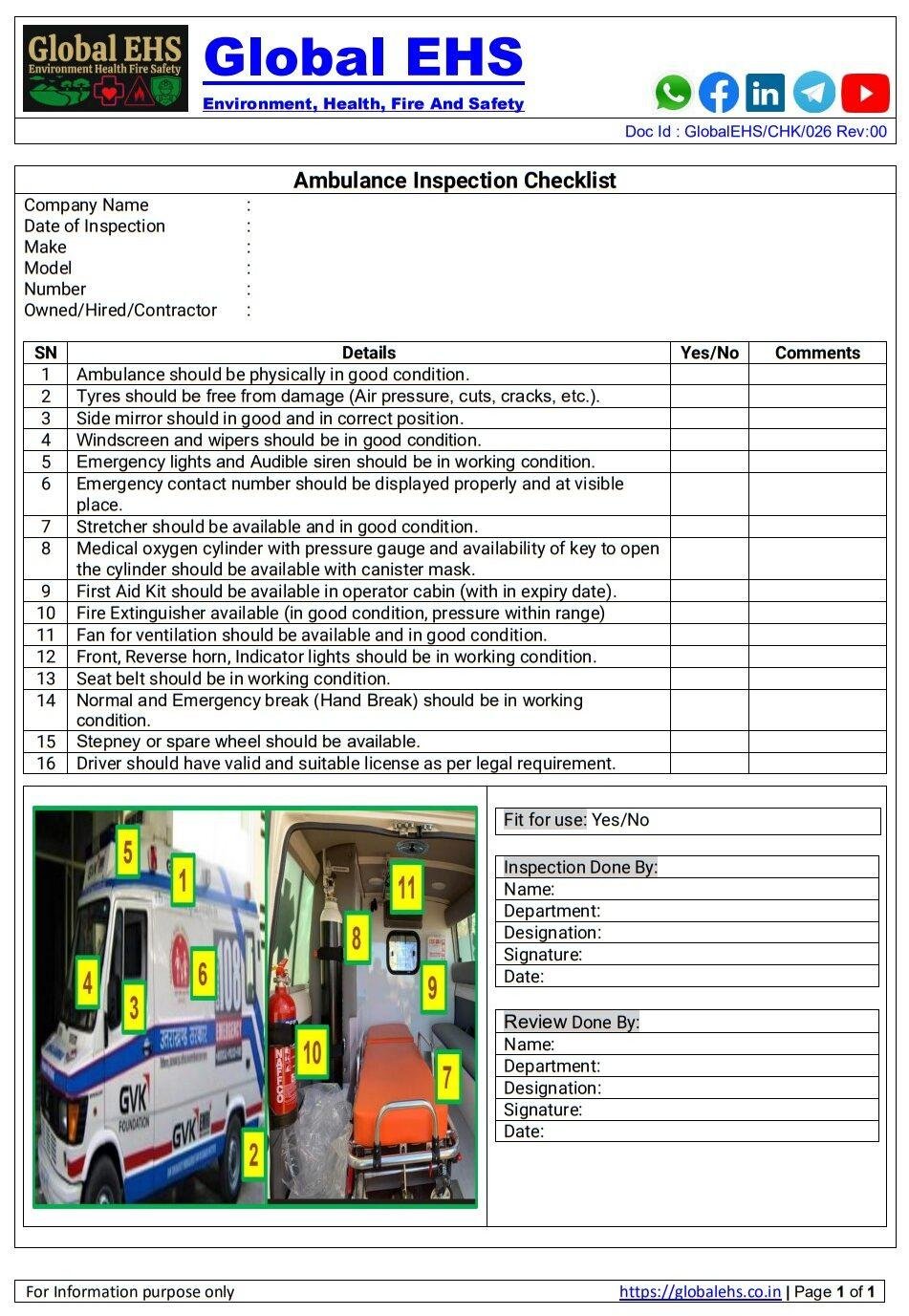 ambulance-inspection-checklist