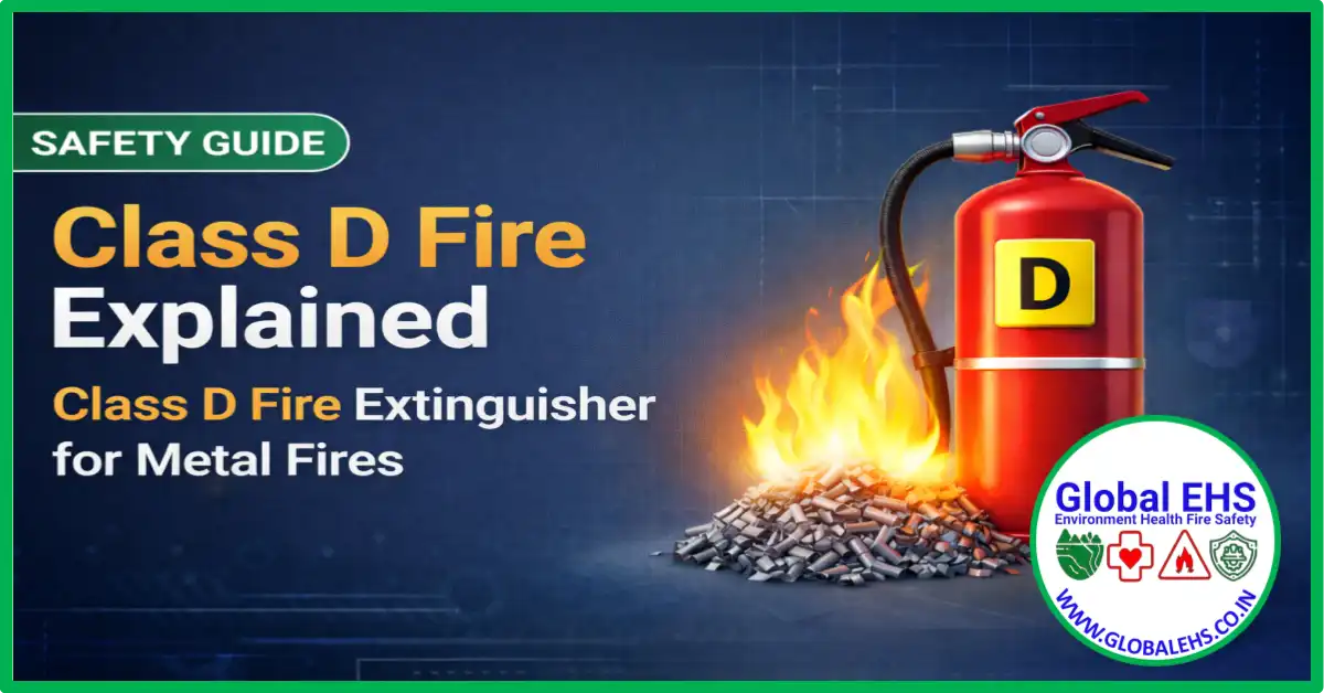 Class D Fire and Fire Extinguisher