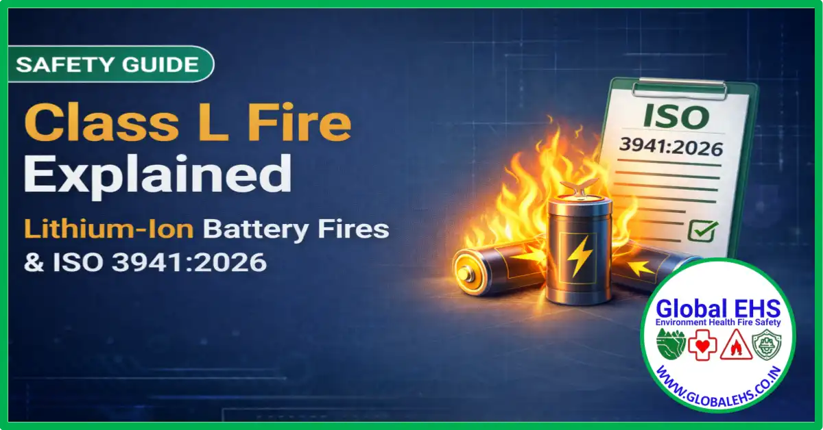 Class L Fire (Lithium-Ion Battery Fire) Safety Explained