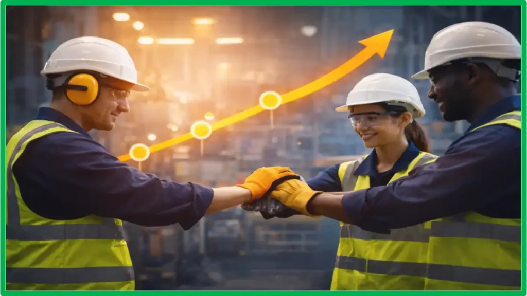 Visual representation of National Safety Day 2026 theme Engage Educate Empower