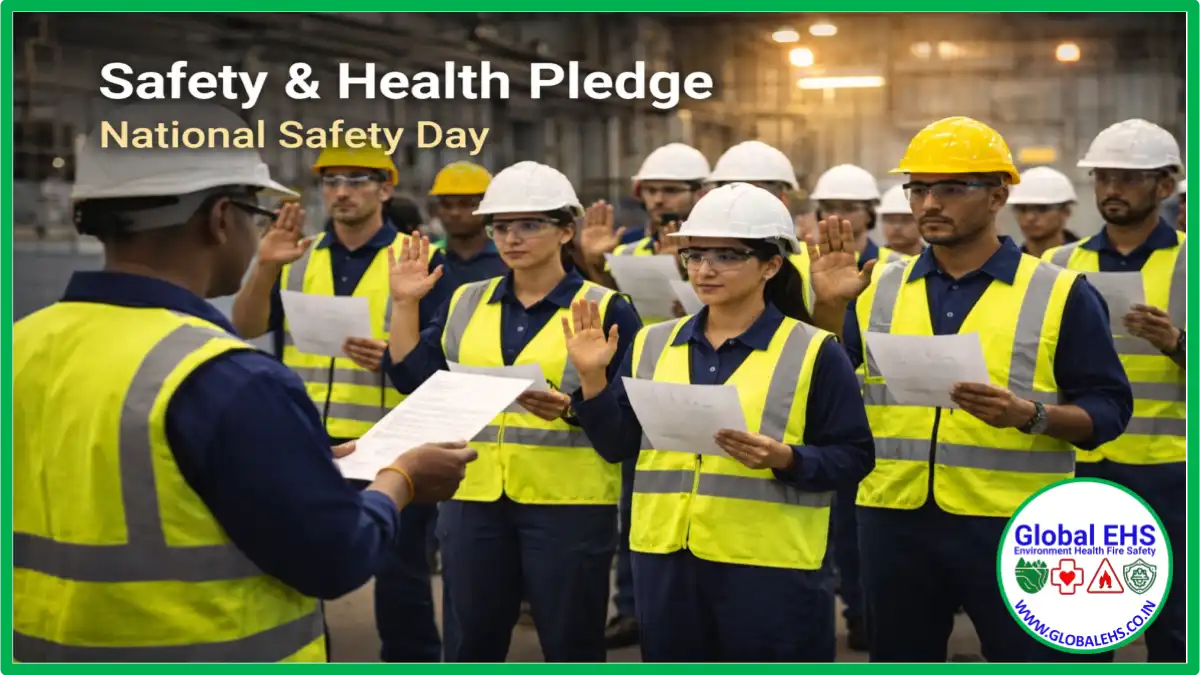 Safety Pledge for National Safety Day 2026 (English & Hindi PDF)