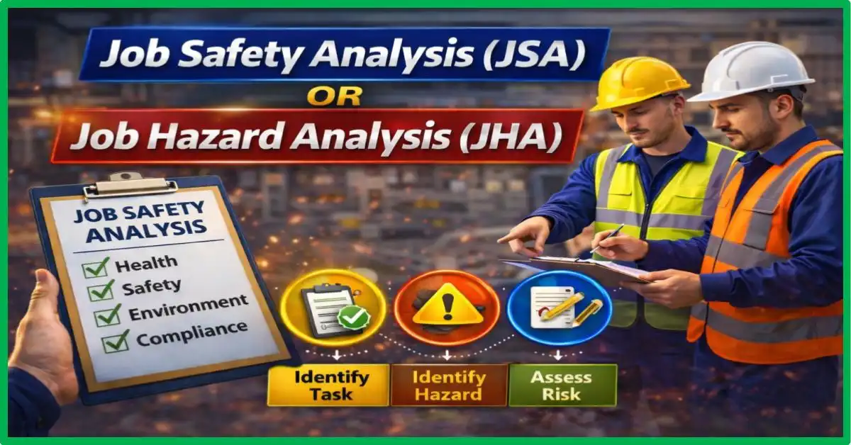 Job Safety Analysis (JSA) | Job Hazard Analysis (JHA)